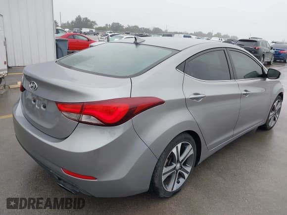 ✅ 2015 Hyundai Elantra Sport • VIN: KMHDH4AH3FU305088 • Lot: 41589779. Listed on IAAI with 158,865 mi. Free auction sales archive from the USA and detailed vehicle history report at DreamBid. Image 4.