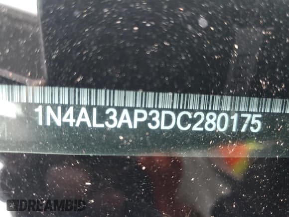 ✅ 2013 Nissan Altima S • VIN: 1N4AL3AP3DC280175 • Lot: 86823145. Wystawiony na Copart z przebiegiem 144 867 mil. Bezpłatny archiwum sprzedaży aukcyjnych z USA i szczegółowy raport historii pojazdu na DreamBid. Zdjęcie 12.