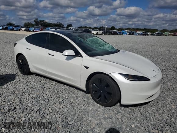 ✅ 2024 Tesla Model 3 Long Range • VIN: 5YJ3E1EB8RF809968 • Lot: 92252855. Listed on Copart with Not provided. Free auction sales archive from the USA and detailed vehicle history report at DreamBid. Image 4.
