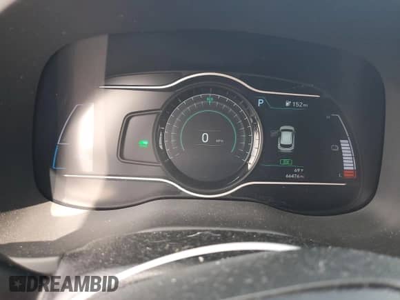 2020 Hyundai Kona Ultimate with VIN KM8K53AG6LU059490, listed as a Copart auction lot 58838595 with 66,476 mi miles and Salvage title. Bid and sale history available at DreamBid. Image 9.