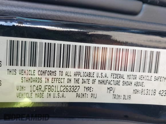 ✅ 2020 Jeep Grand Cherokee Limited • VIN: 1C4RJFBG1LC263327 • Лот: 43686334. Опубликован ранее на IAAI с пробегом 149 671 миль. Бесплатный доступ к архиву аукционных продаж из США и подробный отчёт об истории автомобиля на DreamBid. Изображение 9.