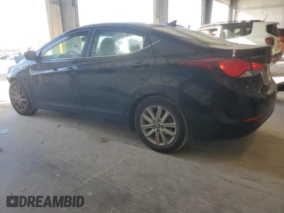 ✅ 2015 Hyundai Elantra Limited • VIN: KMHDH4AE9FU259594 • Lot: 90804405. Listed on Copart with 161,006 mi. Free auction sales archive from the USA and detailed vehicle history report at DreamBid. Image 2.