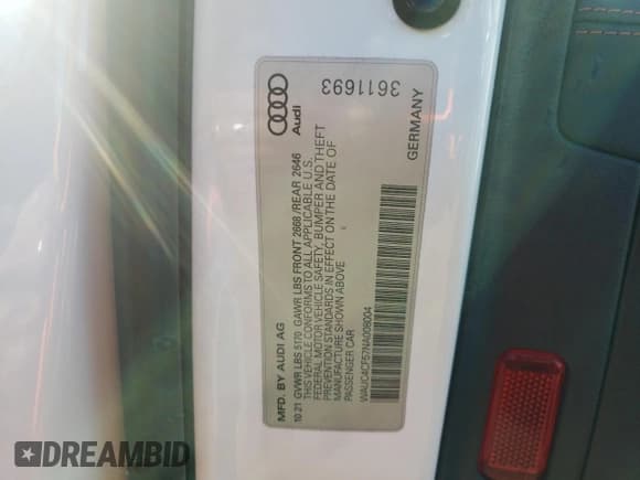 ✅ 2022 Audi S5 Sportback Premium Plus • VIN: WAUC4CF57NA008004 • Lot: 76554024. Listed on Copart with 41,936 mi. Free auction sales archive from the USA and detailed vehicle history report at DreamBid. Image 12.