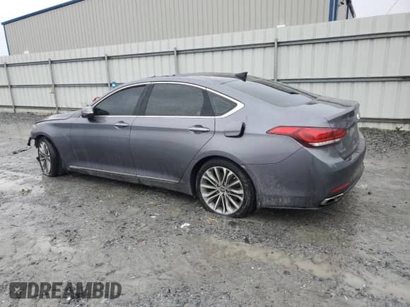 2015 Hyundai Genesis 3.8L with VIN KMHGN4JE6FU075462, listed as a Copart auction lot 82752175 with 195,968 mi miles and Clean title. Bid and sale history available at DreamBid. Image 2.