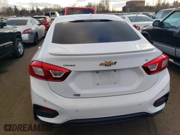 ✅ 2016 Chevrolet Cruze LT • VIN: 1G1BE5SM9G7327725 • Lot: 37587033. Listed on Copart with Not provided. Free auction sales archive from the USA and detailed vehicle history report at DreamBid. Image 6.