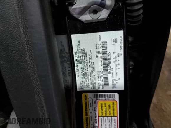 ✅ 2014 Lincoln MKZ • VIN: 3LN6L2J94ER812205 • Lot: 92529965. Wystawiony na Copart z przebiegiem 83 234 mil. Bezpłatny archiwum sprzedaży aukcyjnych z USA i szczegółowy raport historii pojazdu na DreamBid. Zdjęcie 12.