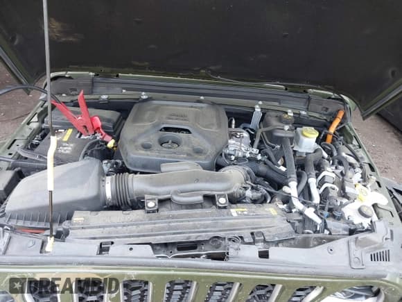 ✅ 2023 Jeep Wrangler Sahara • VIN: 1C4JJXP61PW683614 • Lot: 42421826. Listed on IAAI with 18,890 mi. Free auction sales archive from the USA and detailed vehicle history report at DreamBid. Image 10.