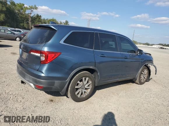 ✅ 2019 Honda Pilot EX-L • VIN: 5FNYF5H59KB006902 • Lot: 93432955. Listed on Copart with 63,147 mi. Free auction sales archive from the USA and detailed vehicle history report at DreamBid. Image 3.