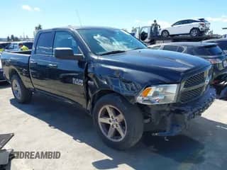 2018 Ram 1500 Tradesman z VIN 1C6RR6FTXJS182966, wystawiony jako IAAI lot #41744144 z przebiegiem 60 714 mil mil oraz . Historia ofert i sprzedaży dostępna na DreamBid. Obrazek 1.