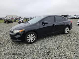 ✅ 2012 Honda Civic LX • VIN: 2HGFB2F51CH323400 • Lot: 82774425. Listed on Copart with 162,172 mi. Free auction sales archive from the USA and detailed vehicle history report at DreamBid. Image 1.