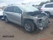 ✅ 2022 Toyota Sienna XLE • VIN: 5TDYRKEC4NS134912 • Lot: 43427761. Listed on IAAI with 52,317 mi. Free auction sales archive from the USA and detailed vehicle history report at DreamBid. Image 1.