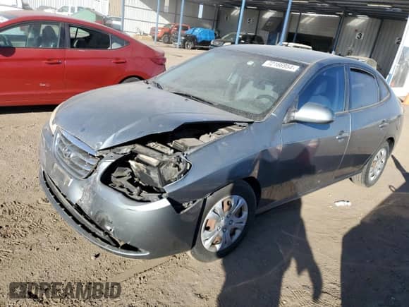2010 Hyundai Elantra GLS z VIN KMHDU4AD8AU937618, wystawiony jako Copart lot #72166954 z przebiegiem 149 876 mil mil oraz Szkoda całkowita • Salvage title. Historia ofert i sprzedaży dostępna na DreamBid. Obrazek 1.