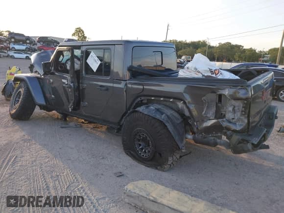 ✅ 2021 Jeep Gladiator Mojave • VIN: 1C6JJTEGXML573329 • Лот: 42718861. Опубликован ранее на IAAI с пробегом 35 555 миль. Бесплатный доступ к архиву аукционных продаж из США и подробный отчёт об истории автомобиля на DreamBid. Изображение 3.