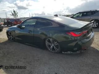 ✅ 2022 BMW 4 Series 430i • VIN: WBA53AP03NCK49534 • Лот: 72586512. Опубликован ранее на Copart с пробегом 10 152 миль. Бесплатный доступ к архиву аукционных продаж из США и подробный отчёт об истории автомобиля на DreamBid. Изображение 2.