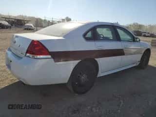 2015 Chevrolet Impala Police Police with VIN 2G1WD5E32F1159655, listed as a Copart auction lot 75945224 with 80,129 mi miles and Non repairable. Bid and sale history available at DreamBid. Image 3.
