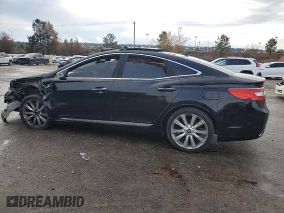 2013 Hyundai Azera с VIN KMHFH4JG3DA230956, выставлен на аукционе Copart как лот 83642044 с пробегом Не указан миль и Списание • Salvage title. История ставок и продаж доступна на DreamBid. Изображение 2.