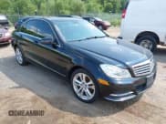 ✅ 2012 Mercedes-Benz C 300 Sport • VIN: WDDGF8BB4CA627685 • Lot: 42871750. Listed on IAAI with 128,580 mi. Free auction sales archive from the USA and detailed vehicle history report at DreamBid. Image 1.