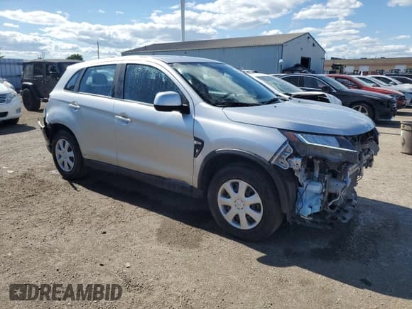 ✅ 2022 Mitsubishi Outlander Sport ES • VIN: JA4AHUAU2NU604634 • Lot: 64483255. Listed on Copart with 118,580 mi. Free auction sales archive from the USA and detailed vehicle history report at DreamBid. Image 4.