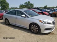 ✅ 2017 Hyundai Sonata Sport • VIN: 5NPE34AF3HH591821 • Lot: 52024653. Listed on Copart with 138,828 mi. Free auction sales archive from the USA and detailed vehicle history report at DreamBid. Image 4.