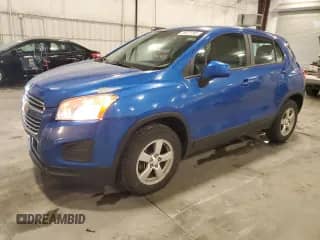 2015 Chevrolet Trax LS с VIN KL7CJPSBXFB136566, выставлен на аукционе Copart как лот 70511765 с пробегом 67 277 миль миль и Списание • Salvage title. История ставок и продаж доступна на DreamBid. Изображение 1.