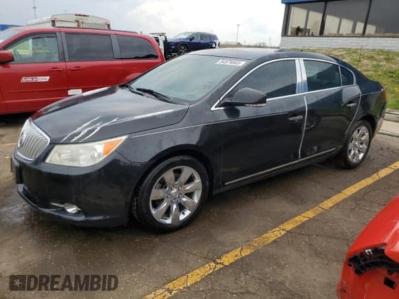 ✅ 2010 Buick LaCrosse CXL • VIN: 1G4GD5GG5AF163515 • Lot: 54576665. Listed on Copart with 184,115 mi. Free auction sales archive from the USA and detailed vehicle history report at DreamBid. Image 1.