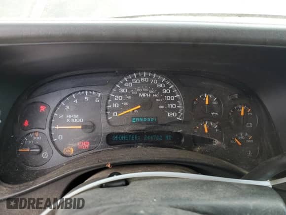 2003 Chevrolet Silverado 2500HD LT with VIN 1GCHK29U43E165362, listed as a Copart auction lot 91079525 with 244,782 mi miles and Clean title. Bid and sale history available at DreamBid. Image 9.