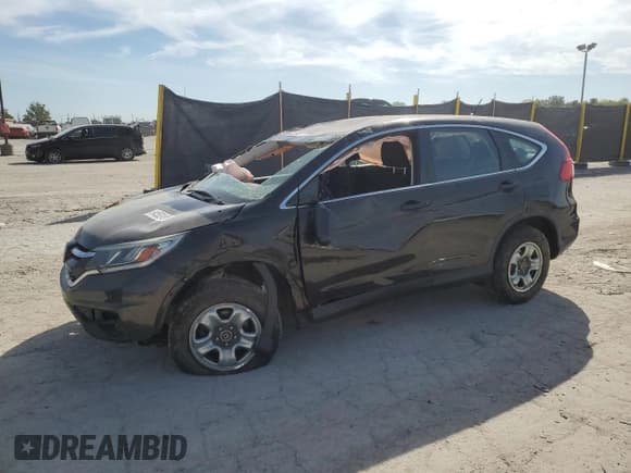 ✅ 2015 Honda CR-V LX • VIN: 5J6RM4H37FL093635 • Lot: 84552495. Listed on Copart with Not provided. Free auction sales archive from the USA and detailed vehicle history report at DreamBid. Image 1.