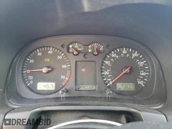 ✅ 2002 Volkswagen Jetta GL • VIN: WVWRK61J12W525113 • Lot: 61213625. Listed on Copart with 47,259 mi. Free auction sales archive from the USA and detailed vehicle history report at DreamBid. Image 9.