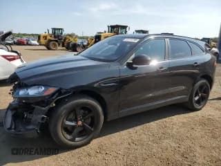 ✅ 2018 Jaguar F-Pace 25t Premium • VIN: SADCJ2FXXJA280309 • Lot: 81710785. Listed on Copart with 129,465 mi. Free auction sales archive from the USA and detailed vehicle history report at DreamBid. Image 1.