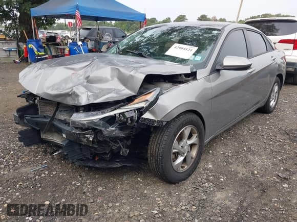 ✅ 2021 Hyundai Elantra SE • VIN: KMHLL4AG8MU117388 • Lot: 42904121. Listed on IAAI with 78,696 mi. Free auction sales archive from the USA and detailed vehicle history report at DreamBid. Image 6.