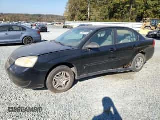 2007 Chevrolet Malibu 1LS with VIN 1G1ZS58FX7F119357, listed as a Copart auction lot 77839114 with 161,830 mi miles and Salvage title. Bid and sale history available at DreamBid. Image 1.