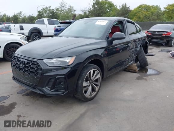 ✅ 2023 Audi SQ5 Sportback Premium Plus • VIN: WA124AFY1P2155925 • Lot: 42431142. Listed on IAAI with Not provided. Free auction sales archive from the USA and detailed vehicle history report at DreamBid. Image 17.