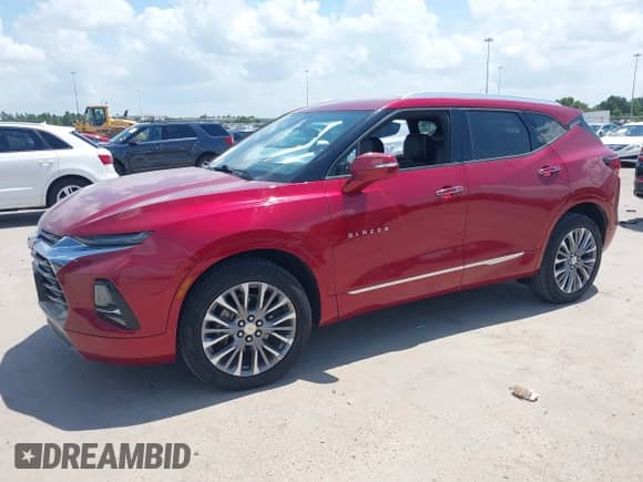 2019 Chevrolet Blazer Premier z VIN 3GNKBFRS4KS692860, wystawiony jako IAAI lot #43018417 z przebiegiem 57 447 mil mil oraz . Historia ofert i sprzedaży dostępna na DreamBid. Obrazek 18.