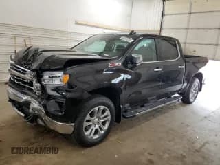 ✅ 2024 Chevrolet Silverado 1500 LTZ • VIN: 1GCUDGED2RZ398766 • Лот: 60565295. Опубликован ранее на Copart с пробегом 6 589 миль. Бесплатный доступ к архиву аукционных продаж из США и подробный отчёт об истории автомобиля на DreamBid. Изображение 1.