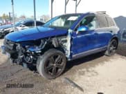 ✅ 2017 Volkswagen Touareg Wolfsburg Edition • VIN: WVGRF7BP5HD003047 • Lot: 43490757. Listed on IAAI with 146,324 mi. Free auction sales archive from the USA and detailed vehicle history report at DreamBid. Image 2.