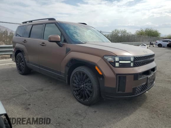 ✅ 2025 Hyundai Santa Fe Calligraphy • VIN: 5NMP54GL2SH106055 • Lot: 65136025. Listed on Copart with 363 mi. Free auction sales archive from the USA and detailed vehicle history report at DreamBid. Image 4.