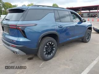 ✅ 2025 Chevrolet Traverse AWD Z71 • VIN: 1GNEVJRS8SJ191334 • Lot: 43293068. Wystawiony na IAAI z przebiegiem 6 798 mil. Bezpłatny archiwum sprzedaży aukcyjnych z USA i szczegółowy raport historii pojazdu na DreamBid. Zdjęcie 4.