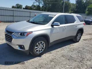 2018 Chevrolet Traverse LT Cloth с VIN 1GNERGKW3JJ160575, выставлен на аукционе Copart как лот 72012545 с пробегом 147 146 миль миль и Списание • Salvage title. История ставок и продаж доступна на DreamBid. Изображение 1.