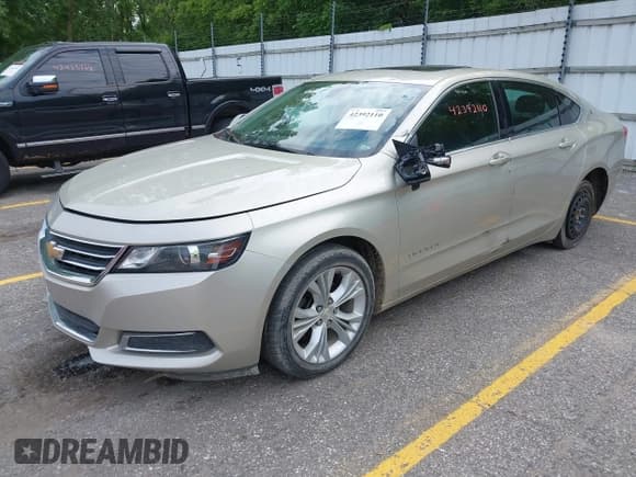✅ 2015 Chevrolet Impala LT • VIN: 2G1125S32F9273368 • Lot: 42392110. Listed on IAAI with 161,939 mi. Free auction sales archive from the USA and detailed vehicle history report at DreamBid. Image 2.