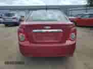 2012 Chevrolet Sonic LTZ with VIN 1G1JE5SH5C4152268, listed as a Copart auction lot 61047295 with 137,502 mi miles and Salvage title. Bid and sale history available at DreamBid. Image 6.