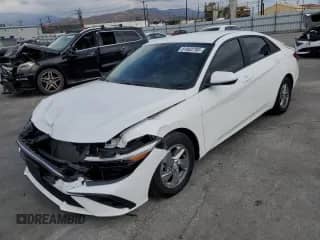 2024 Hyundai Elantra SE with VIN KMHLL4DG1RU640111, listed as a Copart auction lot 81002785 with 18,911 mi miles and Salvage title. Bid and sale history available at DreamBid. Image 1.