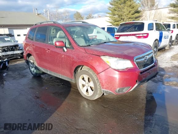 ✅ 2014 Subaru Forester Premium • VIN: JF2SJAECXEH522899 • Лот: 41589609. Опубликован ранее на IAAI с пробегом 151 930 миль. Бесплатный доступ к архиву аукционных продаж из США и подробный отчёт об истории автомобиля на DreamBid. Изображение 1.