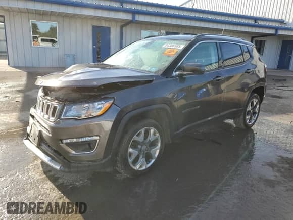 2018 Jeep Compass Limited с VIN 3C4NJDCB2JT185776, выставлен на аукционе Copart как лот 84386565 с пробегом 123 200 миль миль и Списание • Salvage title. История ставок и продаж доступна на DreamBid. Изображение 1.