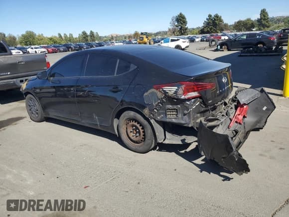 ✅ 2019 Hyundai Elantra SE • VIN: KMHD74LF2KU791482 • Lot: 57924515. Listed on Copart with 146,095 mi. Free auction sales archive from the USA and detailed vehicle history report at DreamBid. Image 2.