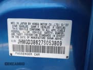 ✅ 2007 Honda Fit Sport • VIN: JHMGD38627S053809 • Lot: 43608589. Listed on IAAI with 129,513 mi. Free auction sales archive from the USA and detailed vehicle history report at DreamBid. Image 9.