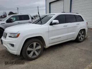 ✅ 2015 Jeep Grand Cherokee Overland • VIN: 1C4RJFCM3FC739070 • Lot: 85985774. Listed on Copart with Not provided. Free auction sales archive from the USA and detailed vehicle history report at DreamBid. Image 1.