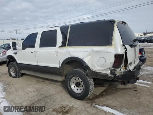 ✅ 2001 Ford Excursion Limited • VIN: 1FMSU43F81ED72660 • Lot: 89268045. Wystawiony na Copart z przebiegiem 231 100 mil. Bezpłatny archiwum sprzedaży aukcyjnych z USA i szczegółowy raport historii pojazdu na DreamBid. Zdjęcie 2.