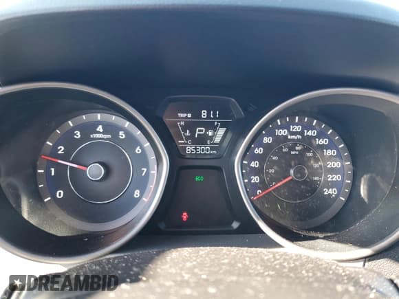 ✅ 2014 Hyundai Elantra SE • VIN: 5NPDH4AE3EH483828 • Lot: 84539735. Listed on Copart with 85,300 mi. Free auction sales archive from the USA and detailed vehicle history report at DreamBid. Image 9.