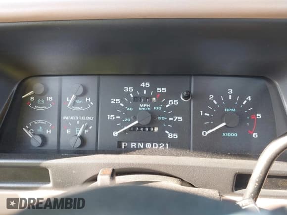 ✅ 1994 Ford Ranger XLT • VIN: 1FTCR10X5RUA01060 • Lot: 42060781. Listed on IAAI with 47,499 mi. Free auction sales archive from the USA and detailed vehicle history report at DreamBid. Image 7.