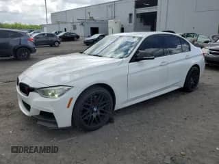 2015 BMW 3 Series 335i xDrive with VIN WBA3B9C51FP982847, listed as a Copart auction lot 63790055 with 141,778 mi miles and Salvage title. Bid and sale history available at DreamBid. Image 1.